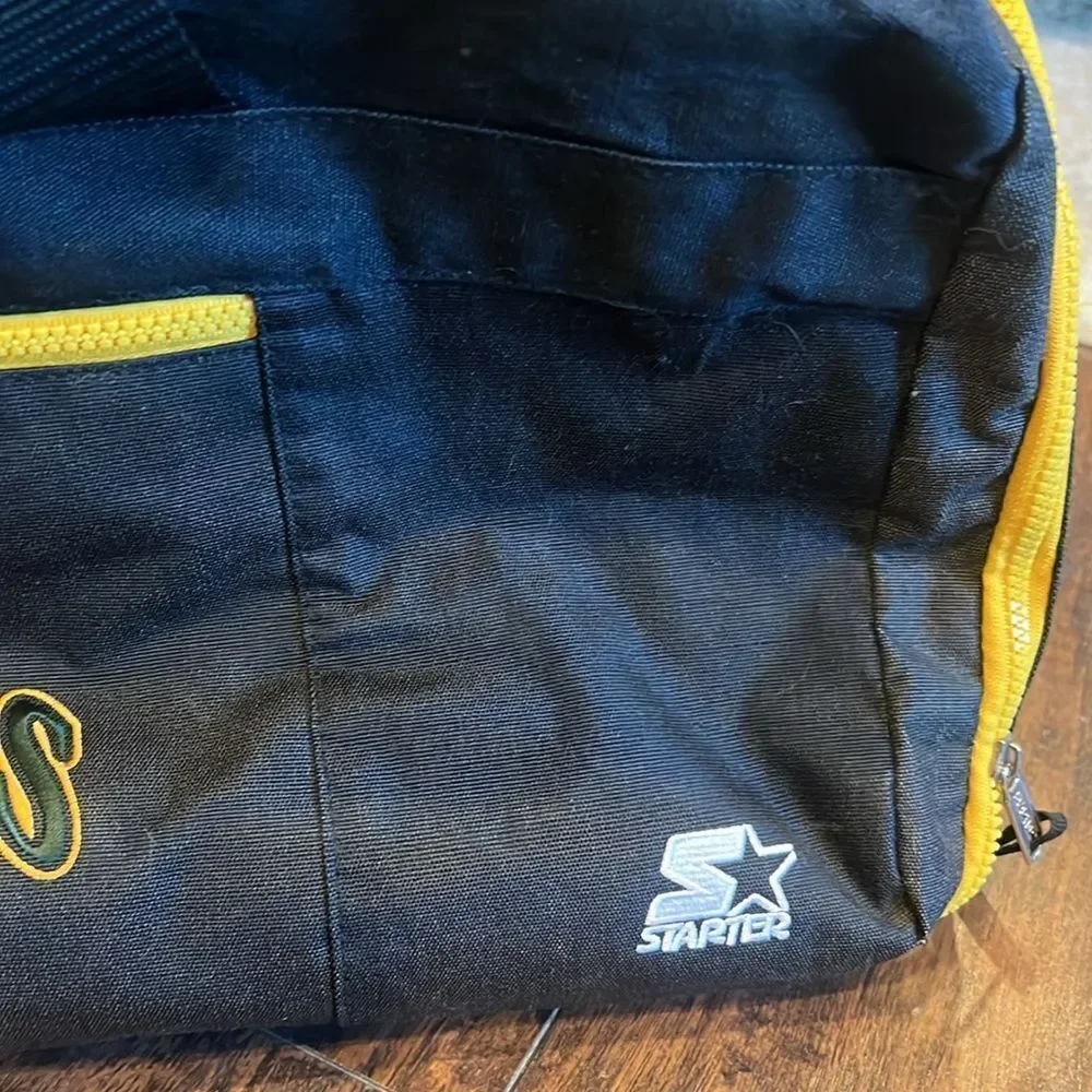 VTG 90’s Starter Green Bay Packers black yellow green Duffle Bag NFL Football